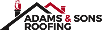 Adams & Sons Roofing logo, full color